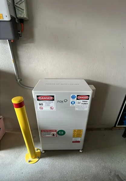 FoxESS battery installation in Canning Vale, WA