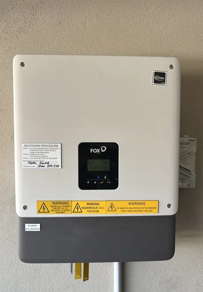 FoxESS inverter installation in Canning Vale, WA