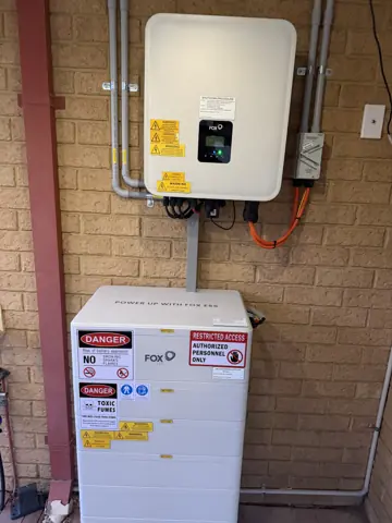FoxESS inverter and battery install, Byford WA by Total Solar