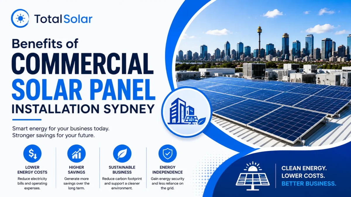 Benefits of Commercial Solar Panel Installation Sydney