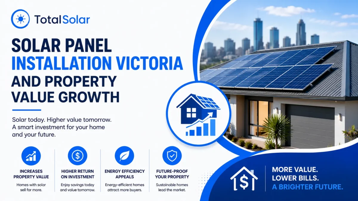 Solar Panel Installation Victoria and Property Value Growth